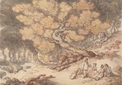 Picnic dei boscaioli da Thomas Rowlandson